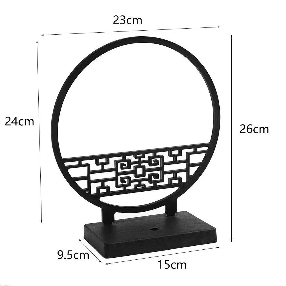 Neue Chinesische Stil Schwarz  – Bonsai Garden Entrance Bewertung und Preis