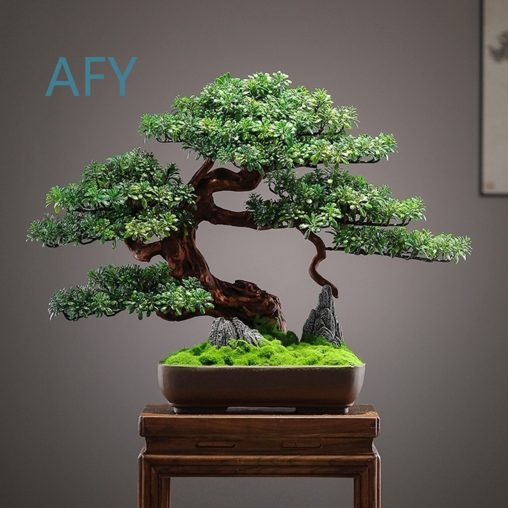 Simulierter Kiefern-Bonsai für – Bonsai Garden Entrance Bewertung und Preis