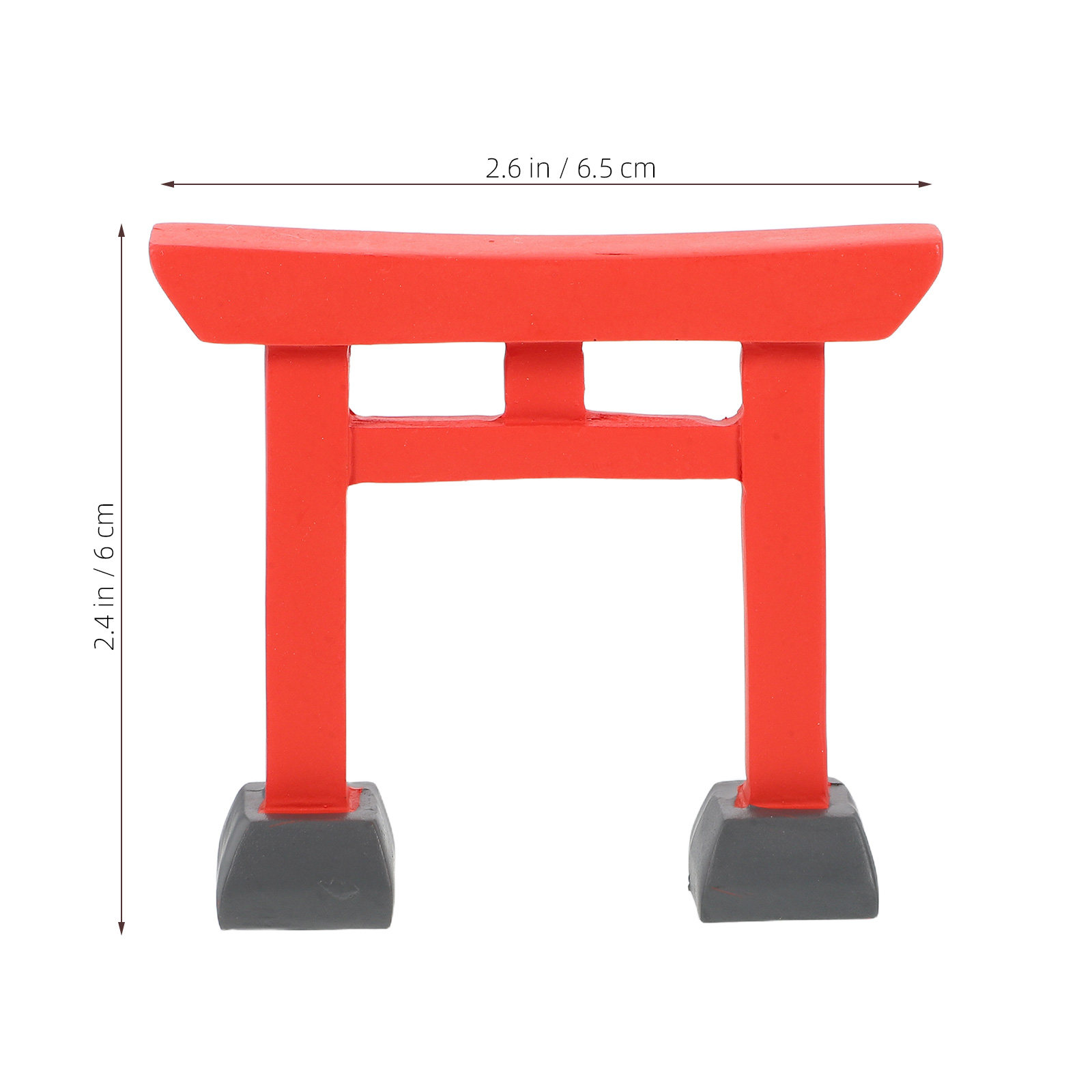 2 Stück Miniatur-Harz-Torii-To – Bonsai Garden Entrance Bewertung und Preis