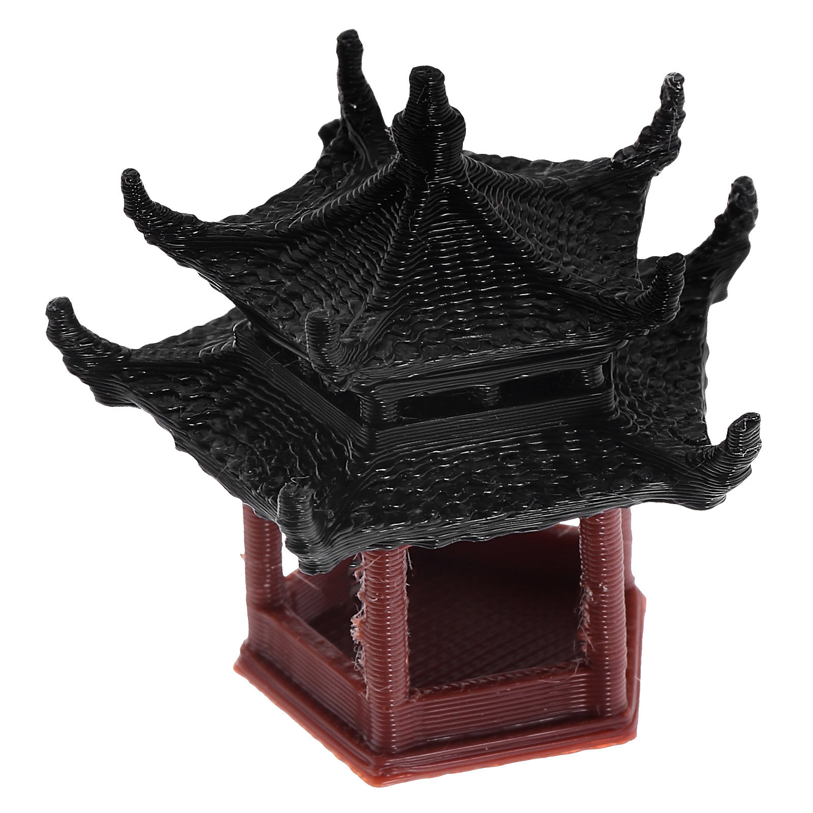 3,5 cm Mini-Pavillon-Pagoden-S – Bonsai Garden Landscape Design Bewertung und Preis