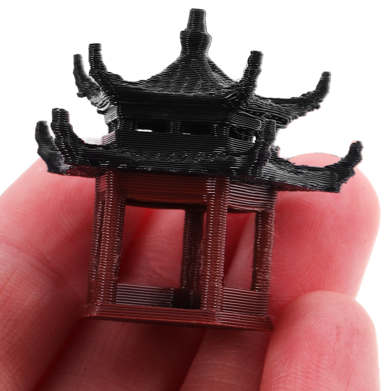 3,5 cm Mini-Pavillon-Pagoden-S – Bonsai Garden Landscape Design Bewertung und Preis